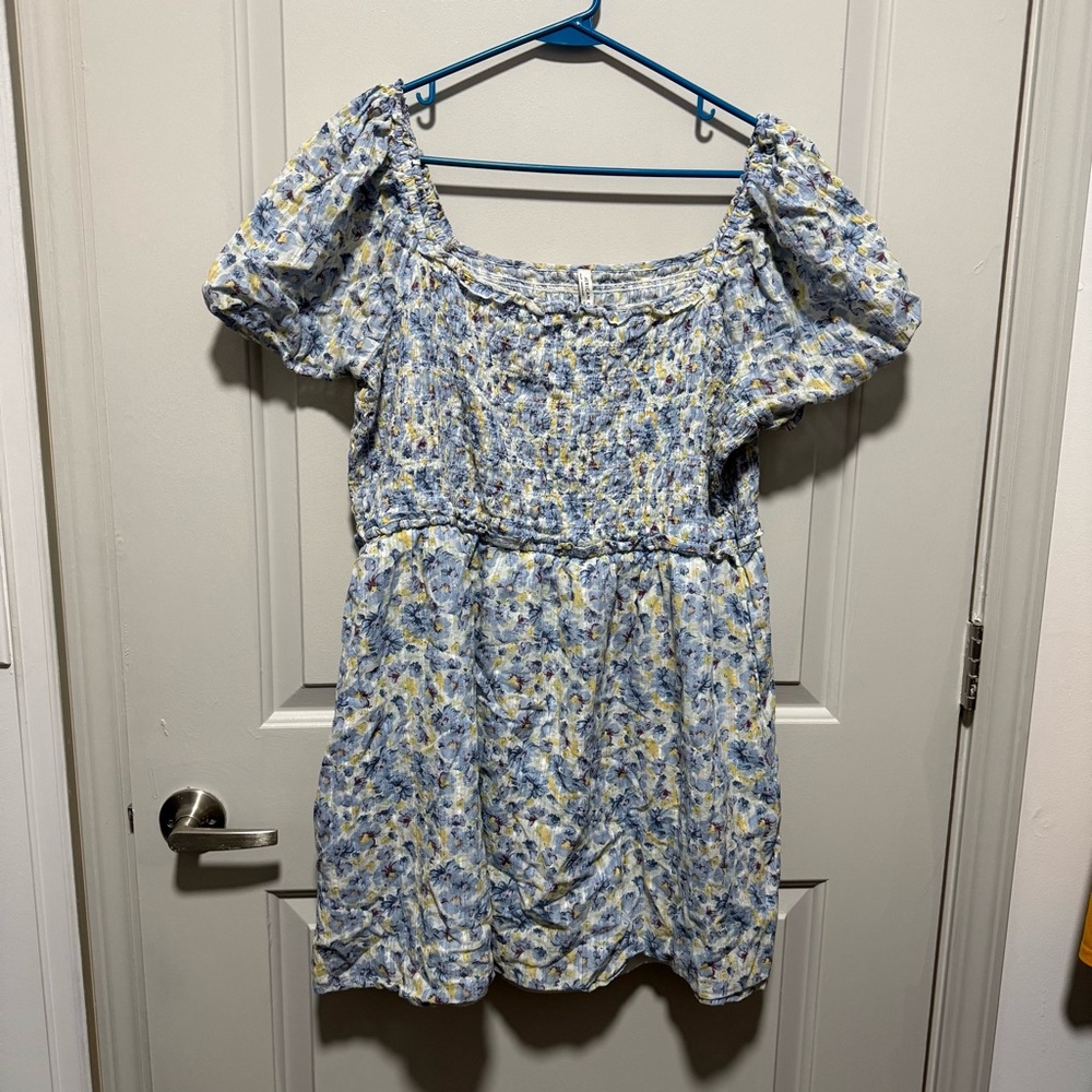 Floral Off-Shoulder Dress American Eagle